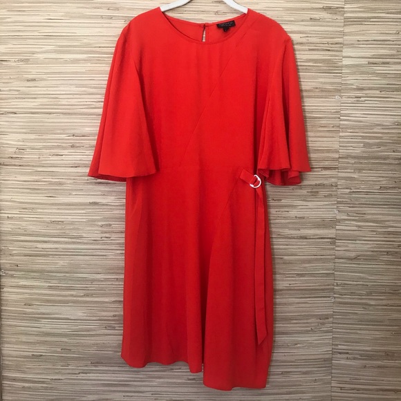 Topshop Asymmetrical Dress - Picture 2 of 8